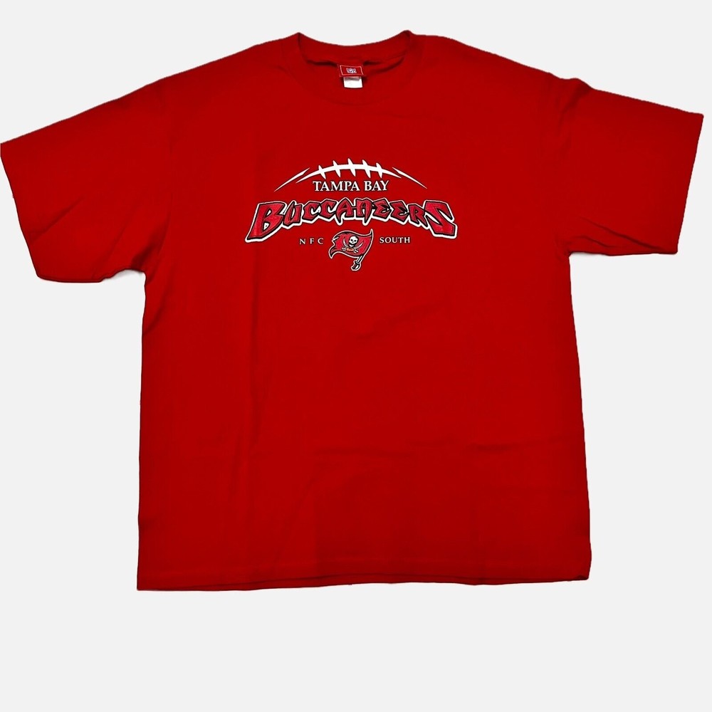 NFL Tampa Bay Buccaneers Red T Shirt Size XL